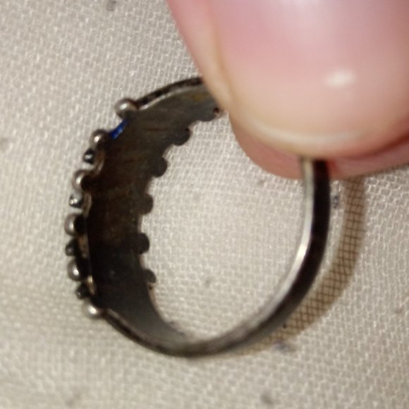 Silver Turquoise Ring - Picture 5 of 6